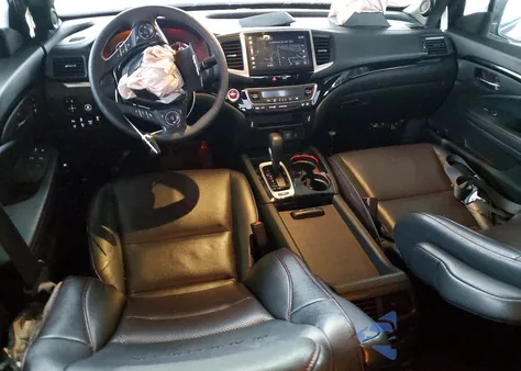 2017 Honda Ridgeline Black Edition z USA, uszkodzony, nr VIN 5FPYK3F85HB027551